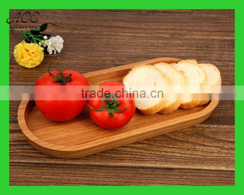 Custom wooden serving plate