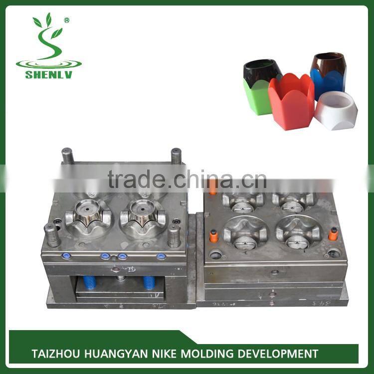 China Taizhou factory price cheap brush pot plastic injection mould