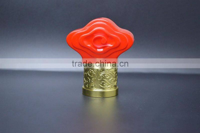 Custom aluminium bottle cap decorative wine bottle cap