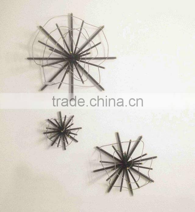 Wrought Iron Wall Deco Designed Decorative Metal Wire Wall Art