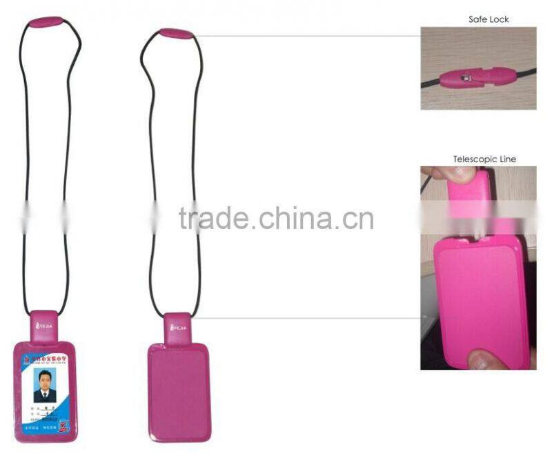 Food grade silicone & PVC made suitable for students,worker,businessman,travellers using card holder plastic