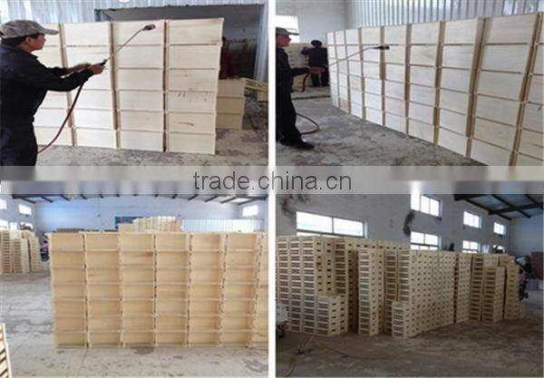 Pained color decor cross shaped desktop wooden book racks