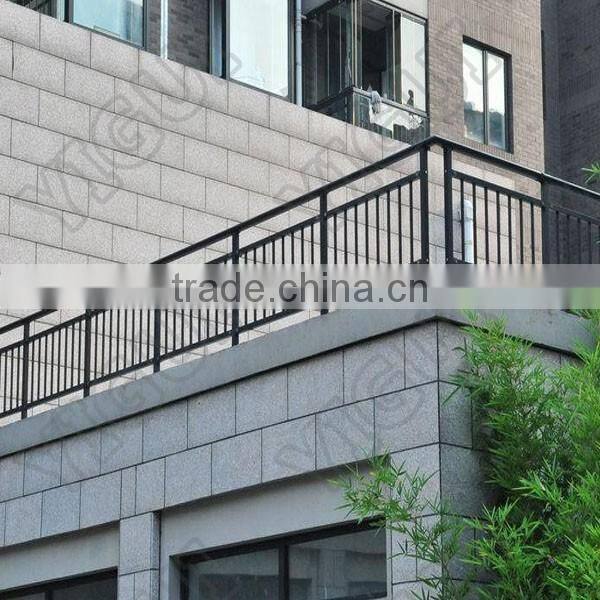 for street Decorative Black Cheap steel fence, factory direct production fence