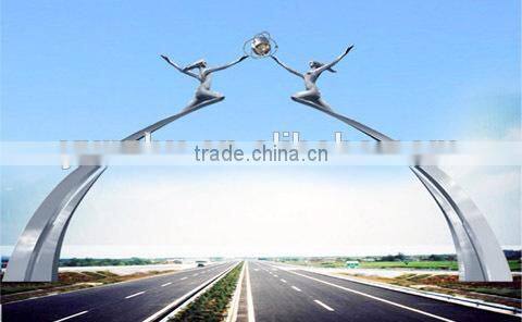 Stainless Steel Sculpture School Sculpture