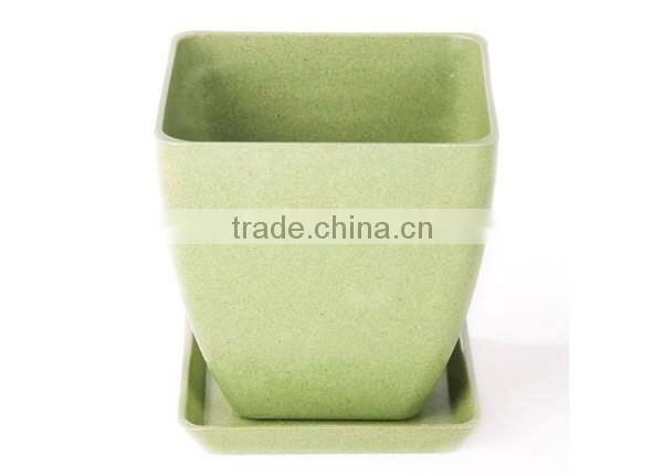 Professional Low price Endurable bamboo fiber flower pot