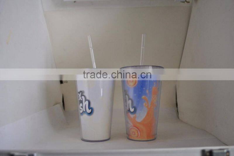 16 oz plastic insert paper tumbler