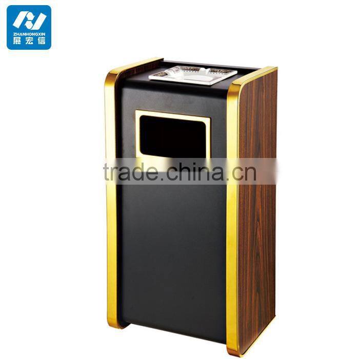 Smokeless ashtray stand both for indoor hotels and outdoor streets