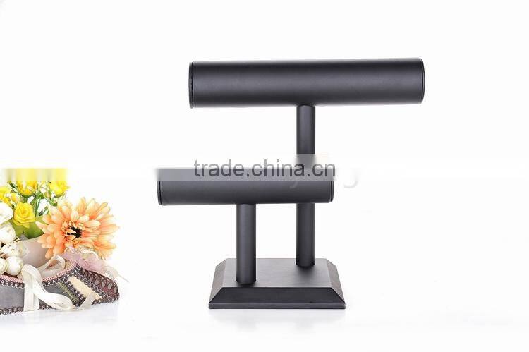 2015 new style two layer bangle jewelry showcase display stand