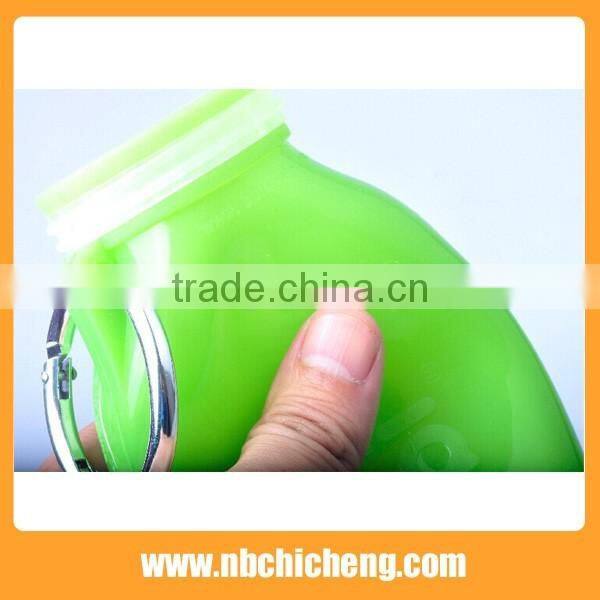 Silicone Outdoor Sports Bottle Silicone Foldable Water Bottle