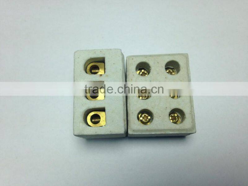 electrical pin porcelain wire connector