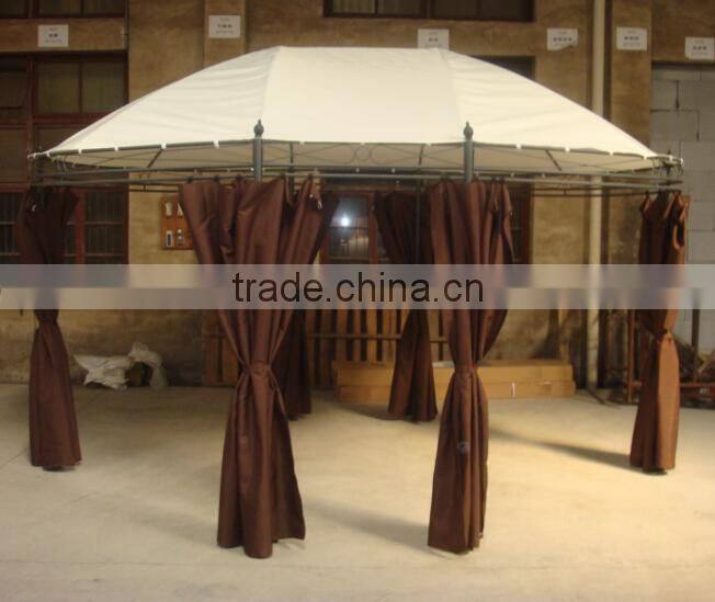 Round metal gazebo outdoor BR5013