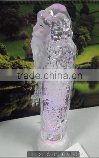 LED christmas acrylic santa claus motif light