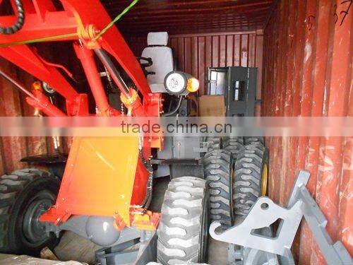 high speed Snow cleaning Machine HZM910 ZL10 JN910 wheel loader with Snow tires