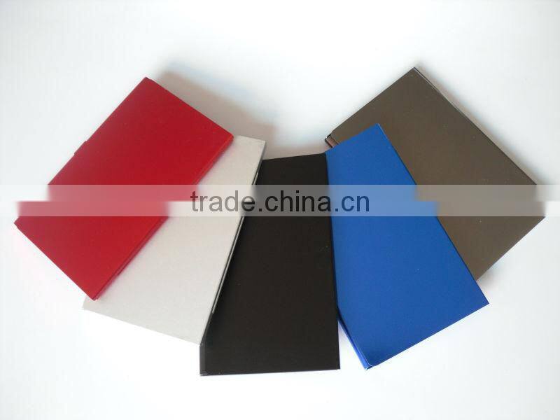 Aluminum Business Name Credit ID Card Case Holder