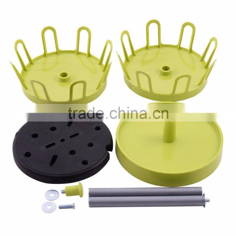 Home furniture simple revoling shoe rack, 2-tier waterproof shoe rack