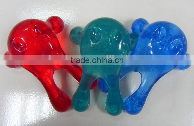 frog shape plastic massager