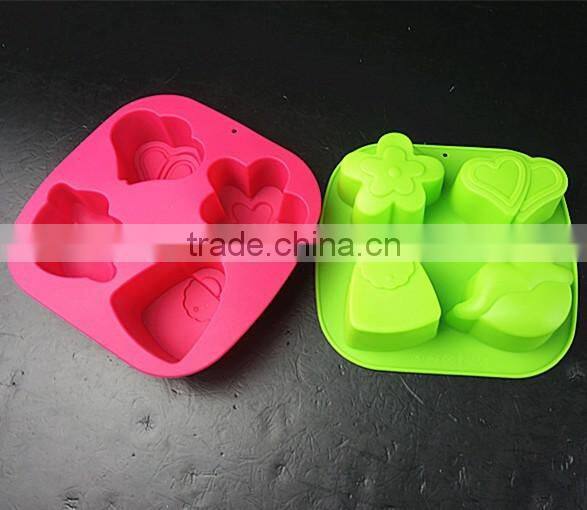 11037 Different Design Lips Shape Silicone Cake Mold