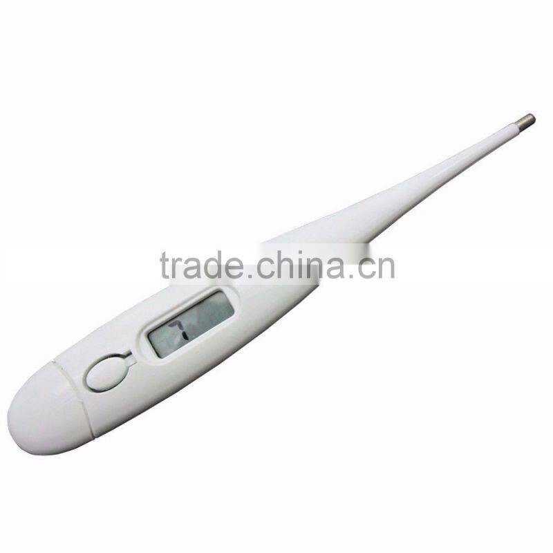 2016 new arrival white mini Baby Child Adult Body Digital LCD Heating Thermometer