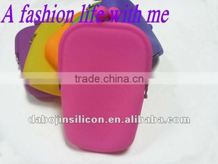 silicone cosmetic bag/pouch/wallet