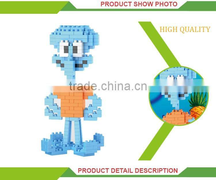 Interesting entertainment children big plastic mini brick game