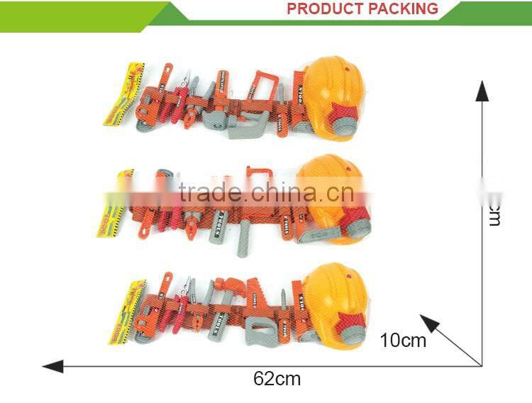 Hot sale children preschool play toy mechanic tool box set