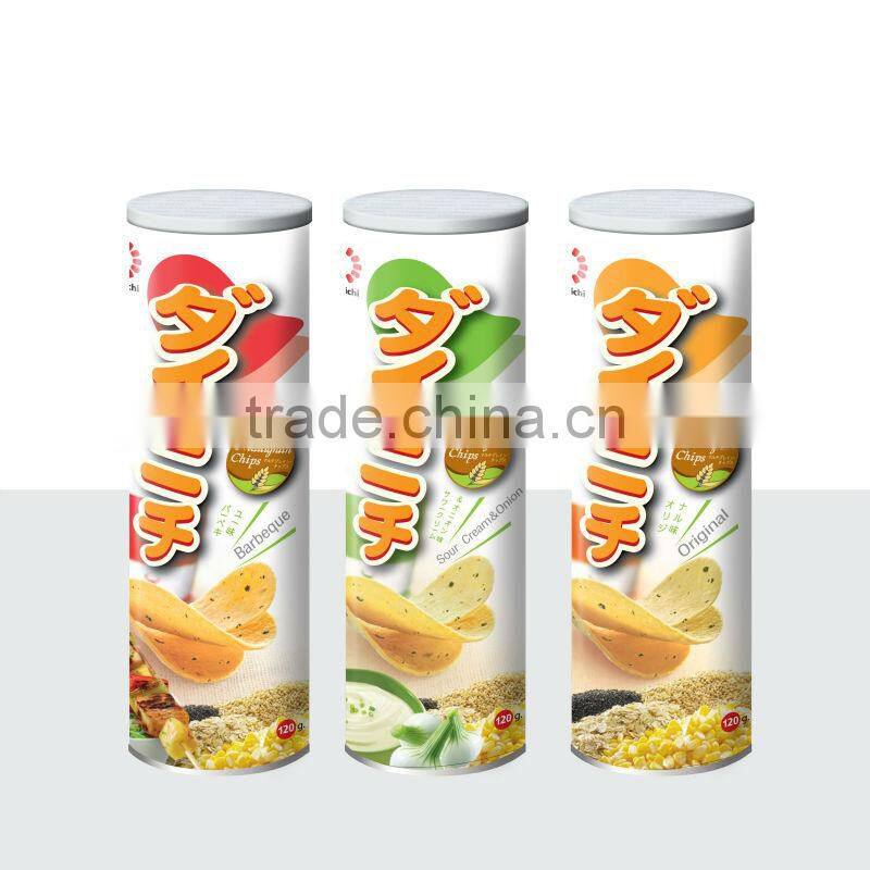 NON-GMO multigrain chips/cereal snacks