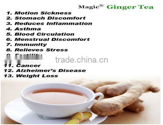 Lemon ginger tea powder supplier by China manufacture