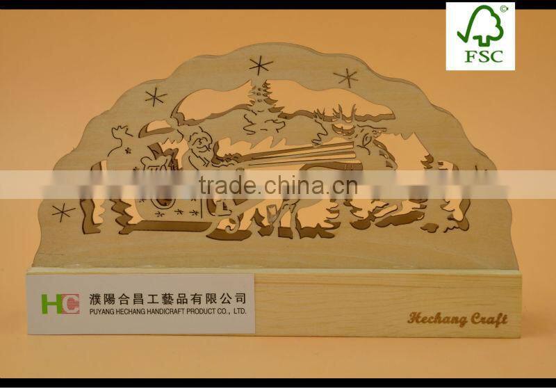 DIY wooden products for home decoration