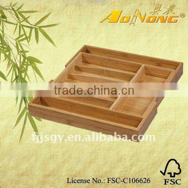 bamboo knife box