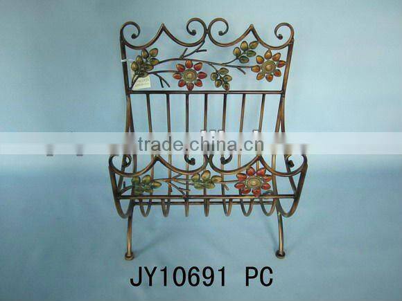 Decorative Metal Newspaper Holder
