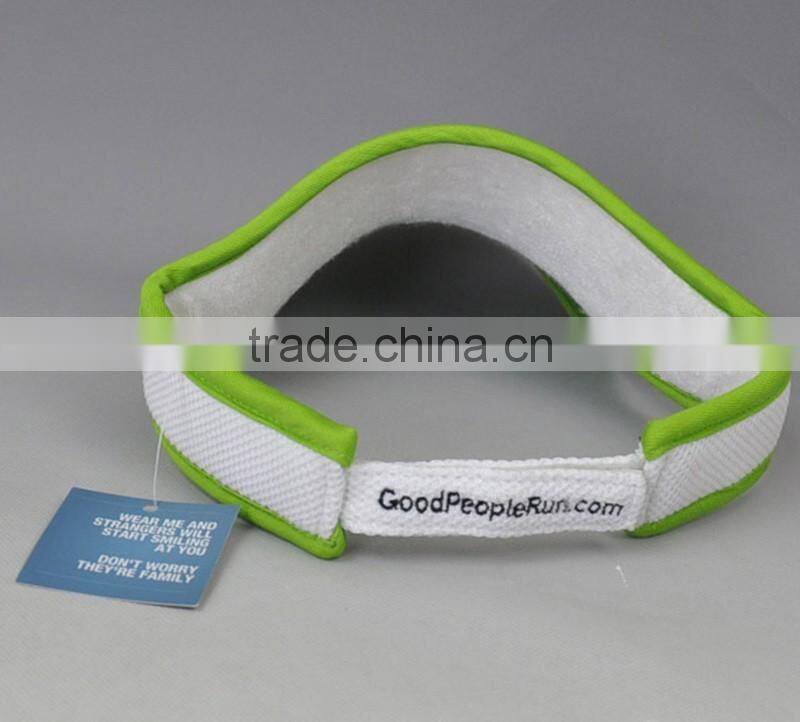 Elastic Band Visor Skull Cap Cheap UV Sun Visor Hats