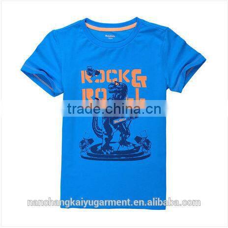 Boy kids printed 100%cotton T shirt