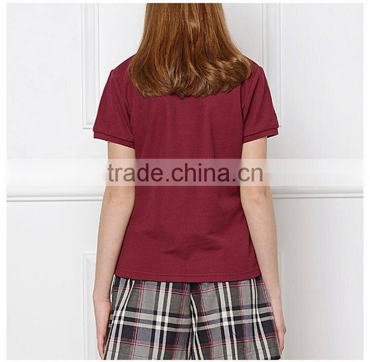 College student Summer girls British Academy Short Sleeve T-Shirt