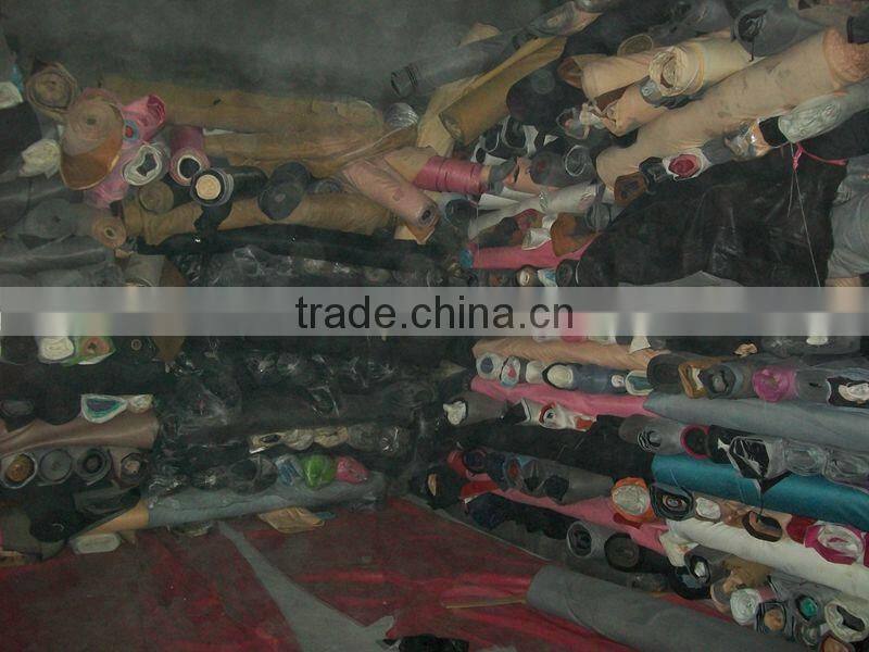 PU synthtic leather for bags and sofa, furniture,bags and shoe ling usage pu artificial leather stocklot