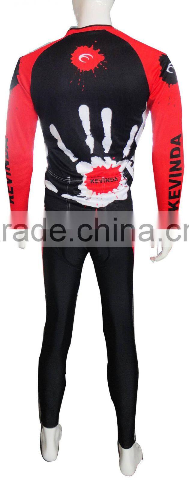 Sublimated Men's poylester cycling t-shirt kit