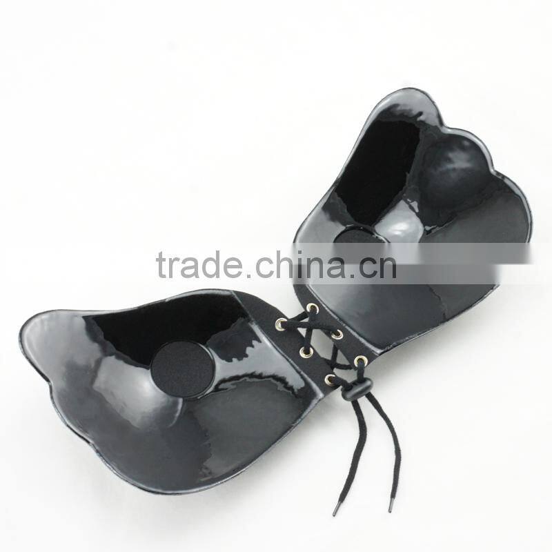 invisible silicone female underwear wing bra