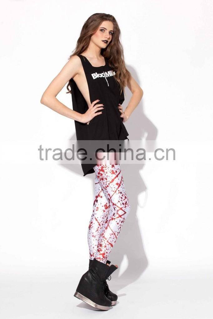 Wholesale cheap sport fitness leggings printed women tight yoga pants