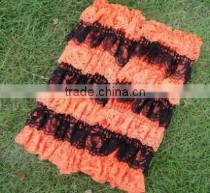 wholesale fancy dress lace ruffle knitting leg warmers for kids