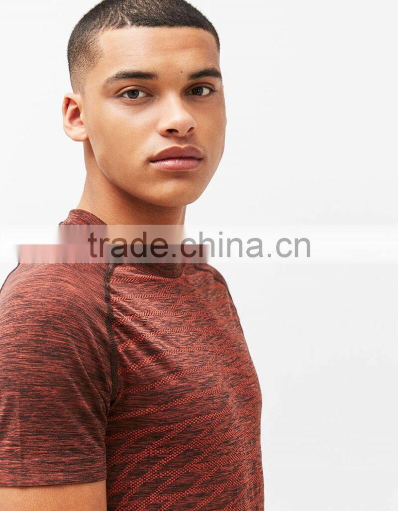 wholesale men sublimation seamless sport t shirt