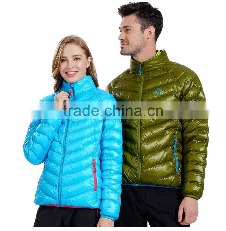 Waterproof duck woodland winter mens down jacket