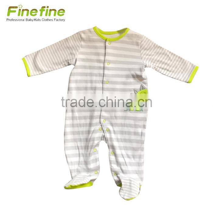 Newest Lovely Oem Cute Organic Baby Romper