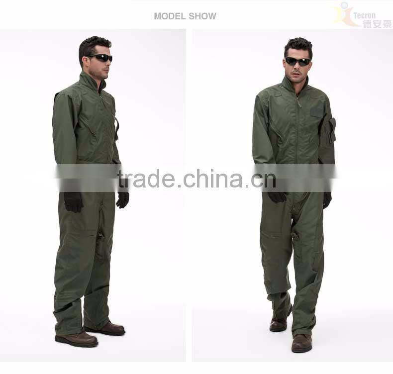 2016 Juqian custom anti-static protiective clothing airline military pilot uniform design