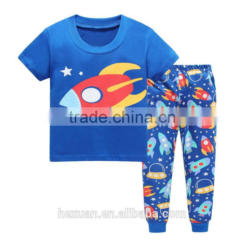 OEM or stocked designs Fashion best price wholesale childrens cotton pajamas