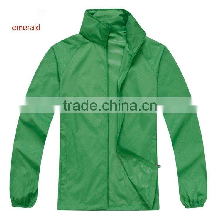 high quality men's nylon rain coats in jackets