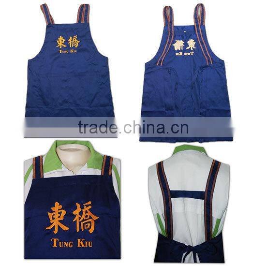 High quality Wholesale promotional chef cotton cheap cooking apron for men (AP023)
