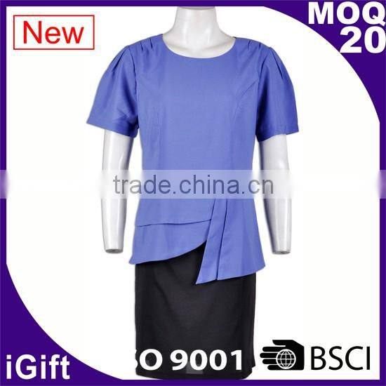 SA8000/BSCI Italian style customized slim fit school uniform latest women blazer design