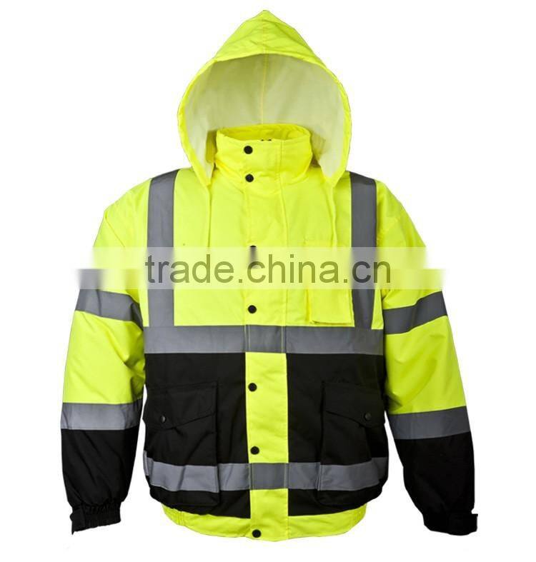 fashion style men's bomber jacket wholesale hivi bomber jacket with OEM service