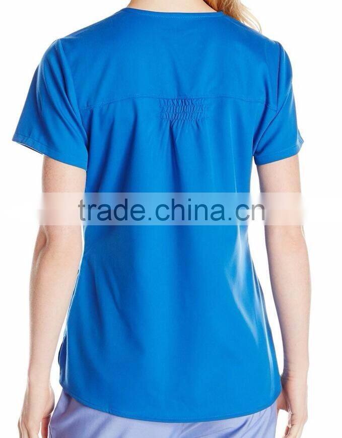 Latest design nurse scrub uniform medical uniform