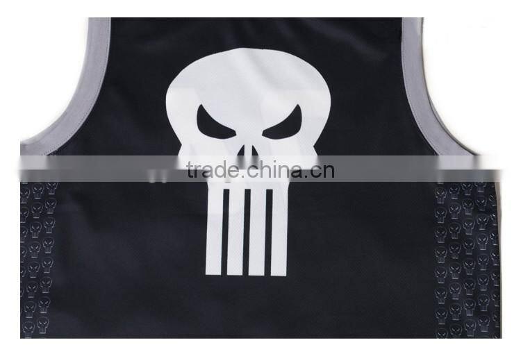 Fashion Mens Digital Printed Dri-fit Sport / Casual Knitting Wear T13354