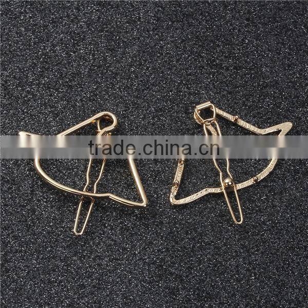Unicorn Gold Plated Girls Hairpin
